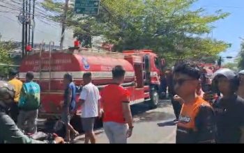 Kebakaran Asrama Matoaging Makassar, 19 Rumah Terbakar, Kerugian Ditaksir Rp950 Juta
