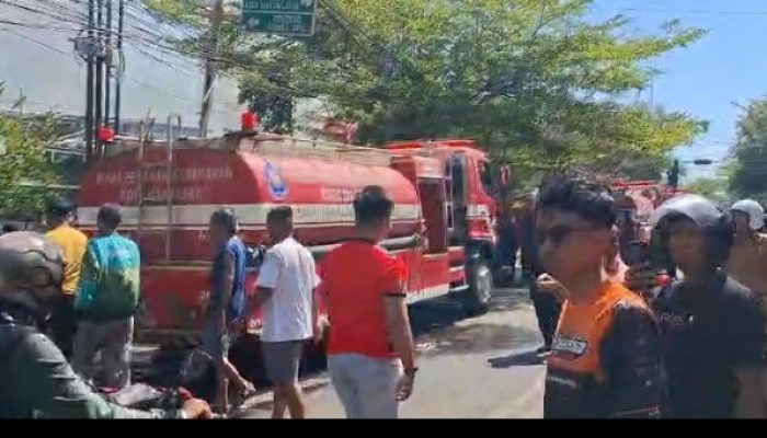 Kebakaran Asrama Matoaging Makassar, 19 Rumah Terbakar, Kerugian Ditaksir Rp950 Juta