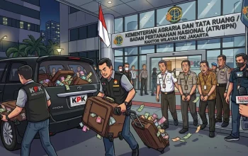 KPK Tetapkan 8 Tersangka OTT ATR/BPN, Sita Uang Rp106,3 Miliar dari Puluhan Koper
