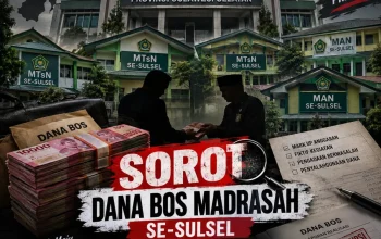 GCW Sorot Dugaan Penyimpangan BOS Madrasah di Beberapa MTsN dan MAN di Sulsel