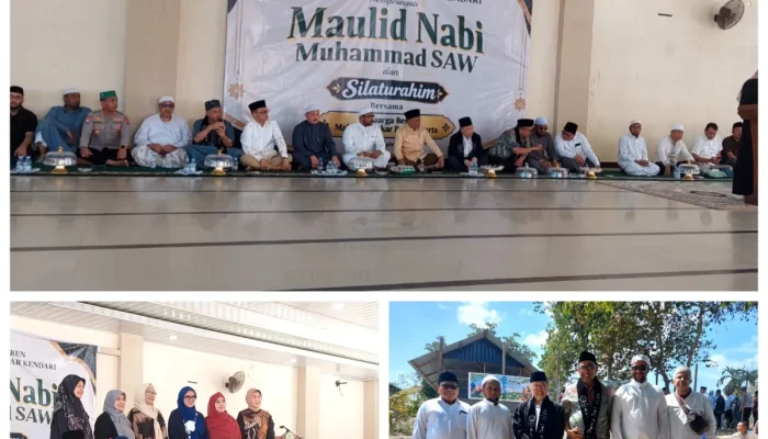 Pimpinan Al-Askar Pusat Jakarta Hadiri Maulid Nabi Muhammad SAW dan Letakan Batu Pertama Gedung MTs – MA Al Askar Kendari
