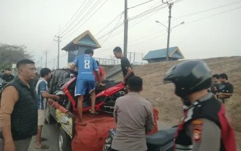 Tim Gabungan Polresta Gowa Tertibkan Balap Liar di Barombong