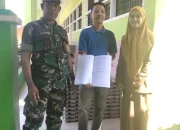 Pastikan Higienis, Babinsa Parangbanoa Dampingi Distribusi MBG Pelajar Gowa