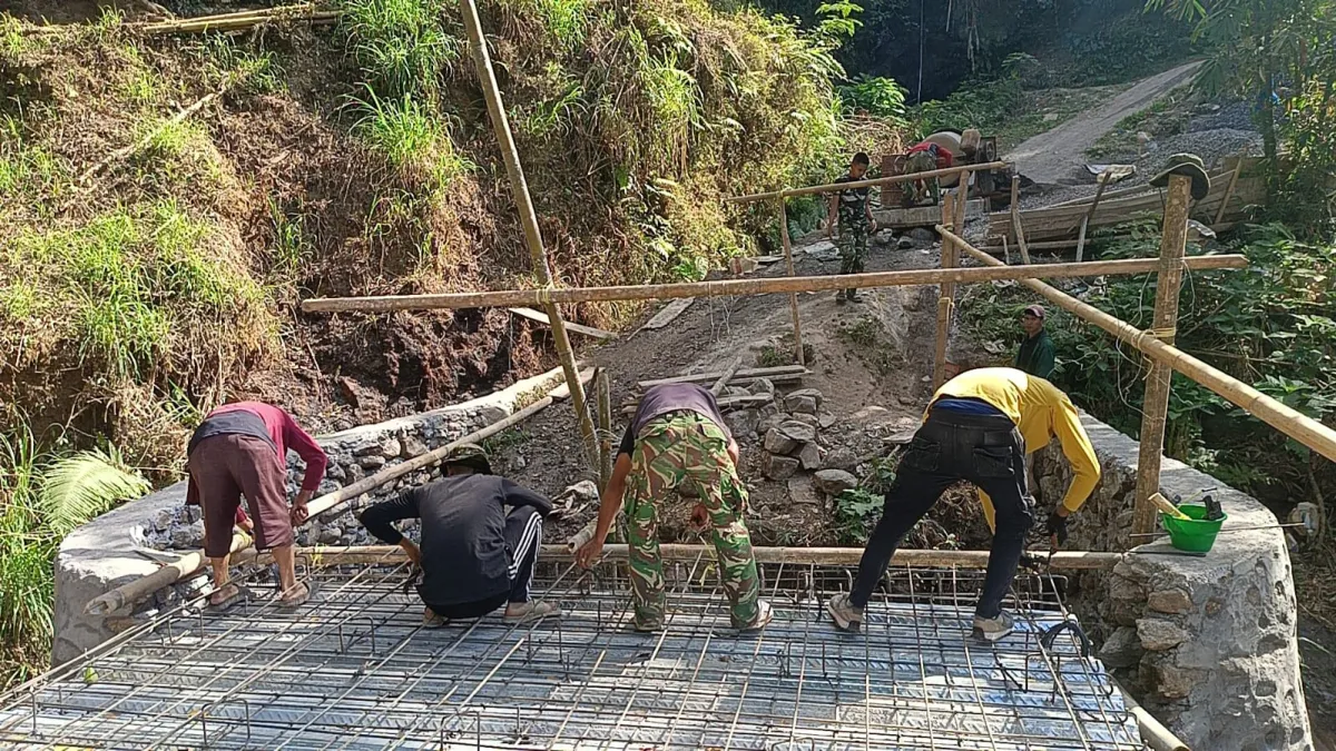 Progres Capai 67%, Jembatan Ere Pucca' di Tombolo Pao Segera Jadi Nyata
