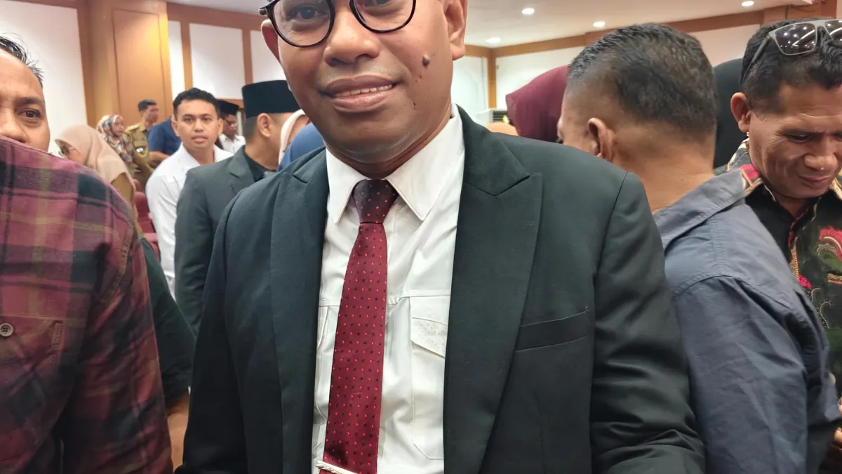 Kadis SDA dan Bina Marga Sultra Ir. Muhamad Said usai dilantik di Kendari, Senin (21/9/2026)