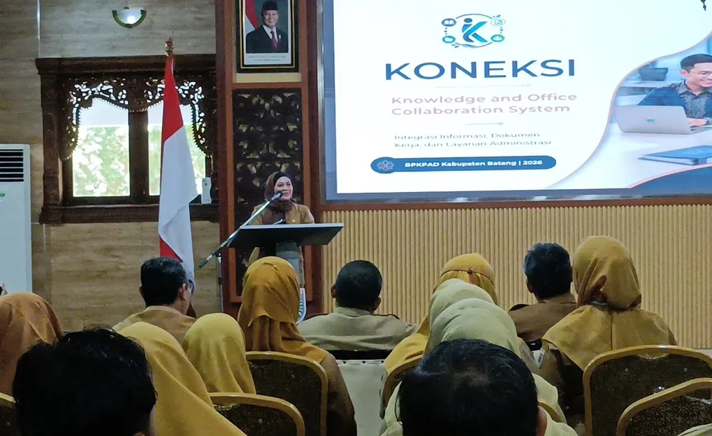 Luncurkan Koneksi, BPKPAD Batang Efektifkan Kinerja ASN Berbasis IT