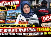 Husniah talenrang resmi naik status jadi tersangka