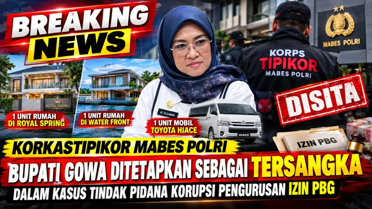 Husniah talenrang resmi naik status jadi tersangka