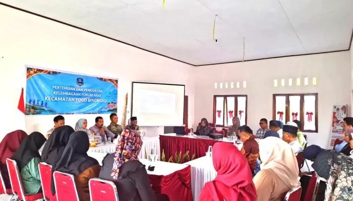 Sinergi Lintas Sektor, DP3A Wakatobi dan Camat Togo Binongko Perkuat Forum Anak