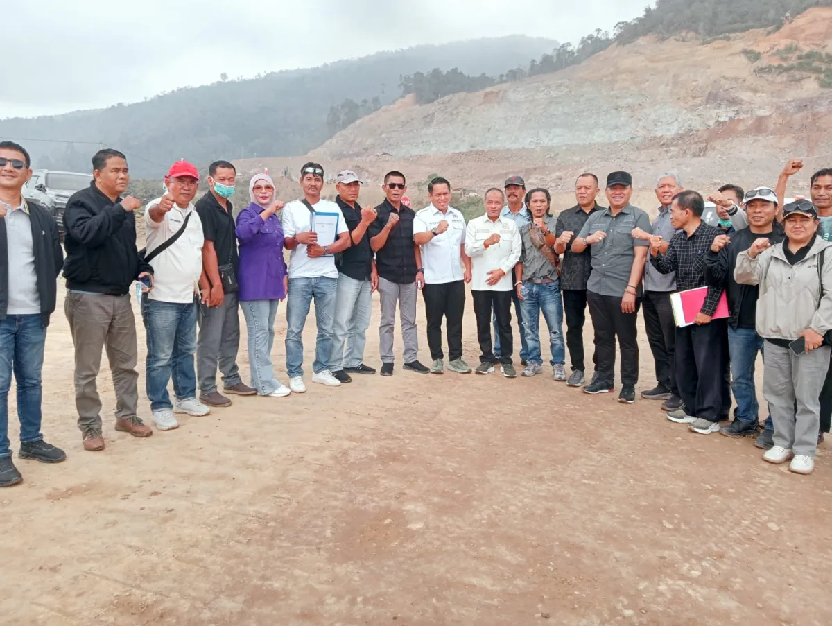 Komisi D DPRD Sulsel Tinjau Tambang MDA di Luwu, Ketidakhadiran Pemda, BPN dan Perusahaan Dipertanyakan