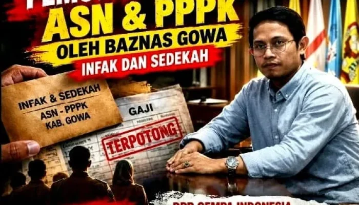 Untuk Kesekian Kalinya Lsm GEMPA Indonesia. Desak DPRD Gowa dan BPK Sulsel Audit Pengelolaan Infak ASN–PPPK