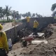 Kemanunggalan TNI-Rakyat Nyata dalam Pengerjaan Jembatan Beton Dusun Jatia