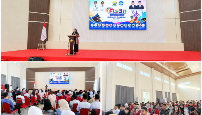 FLS3N se Sultra Resmi di Buka, Sekdis Dikbud Sultra Tekankan Kreativitas