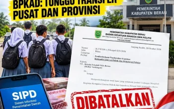 Kompetisi Pelajar Berau Batal akibat Rekening SIPD Diblokir, BPKAD: Tunggu Transfer Pusat dan Provinsi