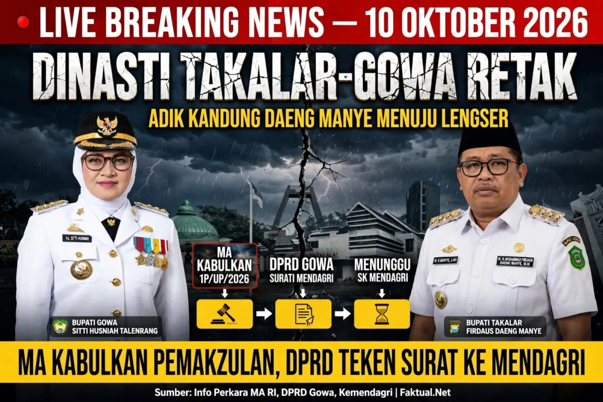 Dinasti Takalar  Gowa retak Adik Dg Manye Menuju Lengser 