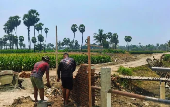 Kemanunggalan TNI-Rakyat Pacu Percepatan Jembatan Garuda Tahap VI Desa Salajangki