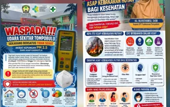 Kepala Puskesmas Tompobulu Imbau Warga Waspada Kabut Asap Karhutla, Utamakan Kesehatan dan Keselamatan