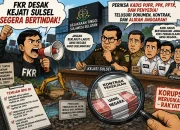 FKR Desak Kejati Sulsel Segera Periksa Kadis PUPR Bantaeng, PPK, PPTK, dan Penyedia Terkait Dugaan Penyimpangan Anggaran TA 2025