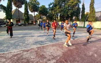 Bina Generasi Muda Tangguh, Kodim 1409/Gowa Gelar Pelatihan Pencak Silat Militer