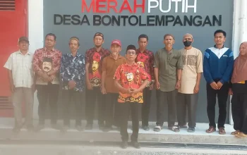 Kepala Desa, Ketua BPD, Kepala Dusun, dan Masyarakat Bontolempangan Sampaikan Terima Kasih atas Pembangunan Koperasi Merah Putih