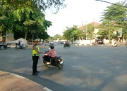 Satlantas Polresta Gowa Atur Harus Lalu Lintas Sore, dan Cegah Lawan Arus