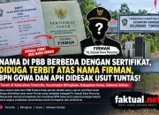 Sertifikat Tanah Diduga Terbit Tanpa Sepengetahuan Pemiliknya, PJ Kepala Desa Pencong Disorot Dugaan Pemasulan Data Akta Autentik Diminta Usut Tuntas