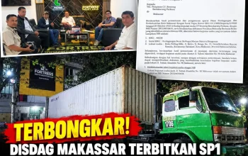 Disdag Makassar Terbitkan SP1 Untuk Gudang FORTRESS, Warga Desak Aktivitas Dihentikan Sebelum Surat Izin Diperjelas