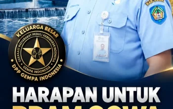 Khaerul Aco Ditunjuk Jadi Dirut PDAM Gowa, DPP Gempa Indonesia: Harapkan Bawa Perubahan Pelayanan.