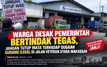 Warga Desak Pemerintah Bertindak Tegas, Jangan Tutup Mata terhadap Dugaan Gudang Ilegal di Jalan Veteran Utara Makassar