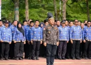 Ketua MPC KIWAL Garuda Hitam Kabupaten Gowa, Rapiuddin Maddo, S.Pd.I., M.M., Jadi Komandan Upacara Hari Sumpah Pemuda ke-98