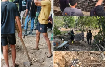 Pembangunan Jembatan Karalloe Dikebut TNI 1409/07, Keselamatan dan Akses Warga diprioritaskan 