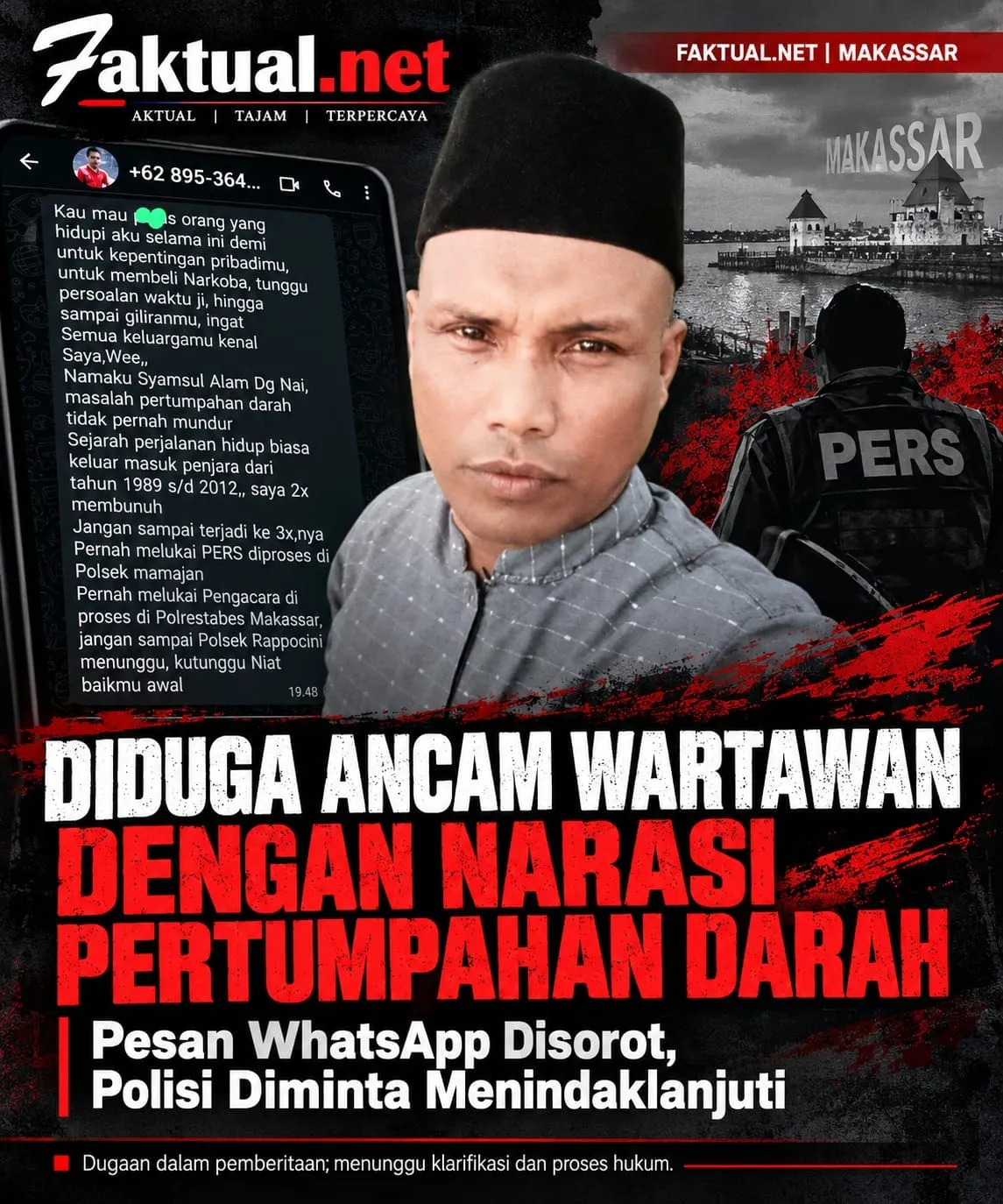 Wartawan Diancam Usai Soroti Depo Rajawali! Ada Apa Di Balik Aktivitas Gudang Di Tengah Kota Makassar?