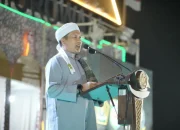 Bupati Morowali Iksan Baharudin Abdul Rauf Saat Menutup Musabaqah Tilawatil Quran dan Hadis (MTQH) ke-XVI tingkat Kabupaten Morowali