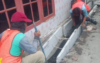 Gawat! Kontraktor Proyek Sudin Bina Marga Jakut Nyolong Arus PLN