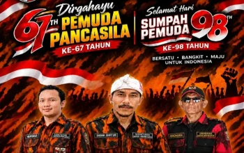 Ranting Harapan Mulya Pemuda Pancasila Ucapkan Dirgahayu ke-67, Teguhkan Semangat Persatuan di Hari Sumpah Pemuda ke-98