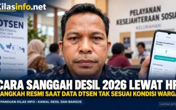 Cara Sanggah Desil 2026 Lewat HP: Langkah Resmi Saat Data DTSEN Tak Sesuai Kondisi Warga
