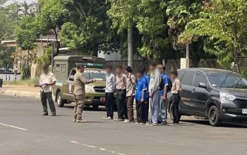 Satpol PP Batang Amankan 10 Pelajar Bolos Sekolah, Orang Tua dan Guru Dipanggil