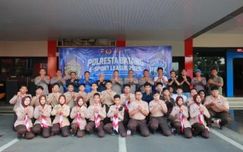 Polres Batang Rangkul Generasi Digital Lewat E-Sport, 24 Tim Melaju ke Babak Liga