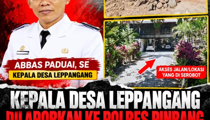 Nama Kades Leppangang Muncul dalam Laporan Dugaan Penyerobotan, Kapolres Pinrang: Kami Tindak Lanjuti Sesuai SOP!