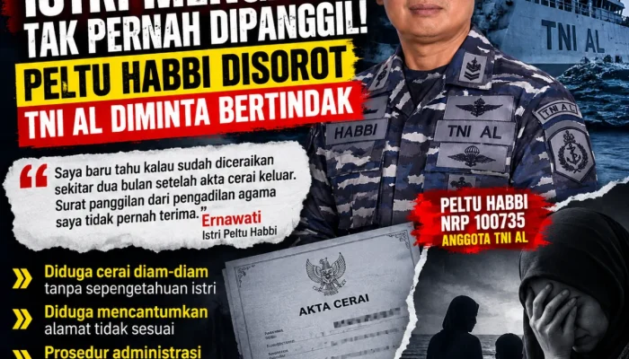 AL Disorot! Peltu Habbi Diduga Cerai Diam-Diam, Ernawati Mengaku Tak Pernah Dipanggil Pengadilan