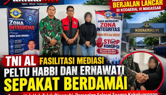 Klarifikasi Peltu Habbi di Kodaeral VI Makassar: Akui Kekeliruan Alamat, Mediasi dengan Ernawati Berakhir Damai