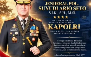 Saiful Chaniago, S.E. Sampaikan Selamat kepada Jenderal Pol. Suyudi Ario Seto, S.I.K., S.H., M.Si. atas Pengangkatan sebagai Kapolri