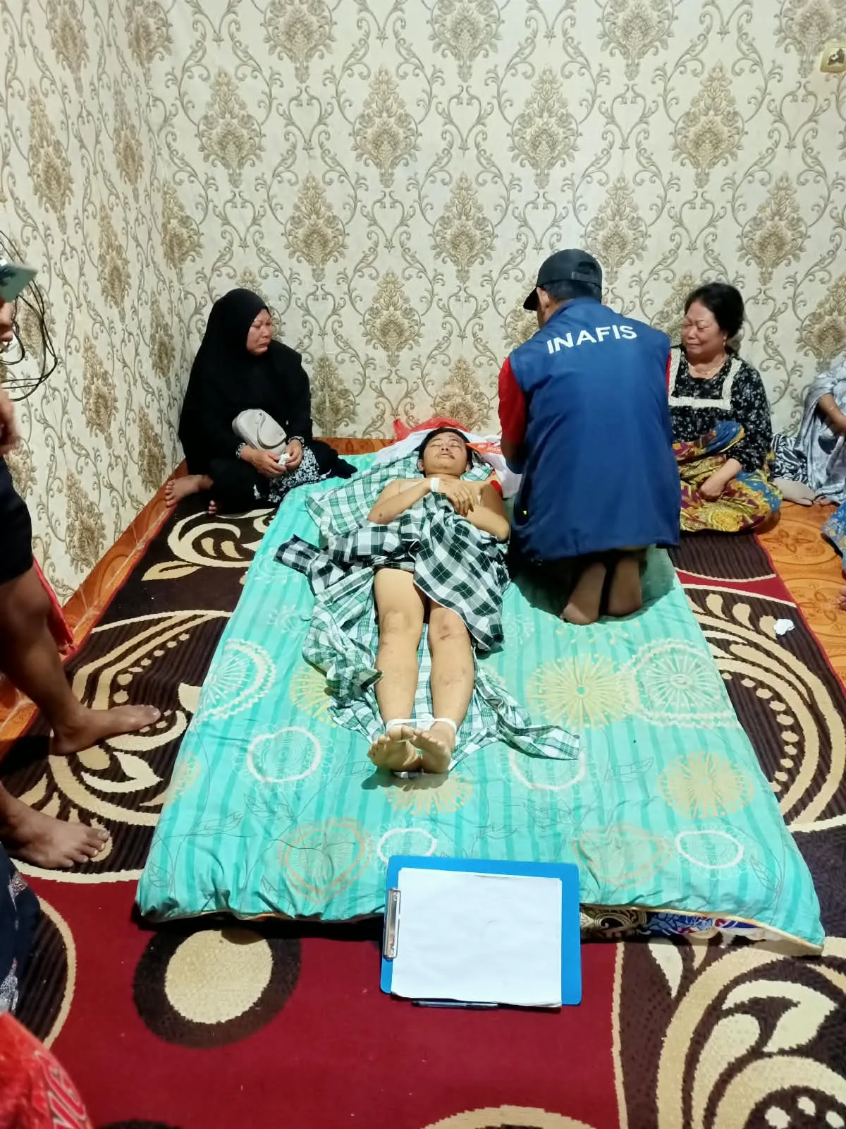 Diduga Lakalantas Tunggal, Tiga Remaja Meninggal Dunia di Jalan Padevaly Pattallassang