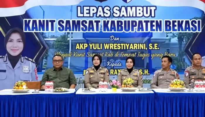 Kenal Pamit Pejabat STNK dan Pamin Cikarang, Momentum Perkuat Pelayanan kepada Masyarakat