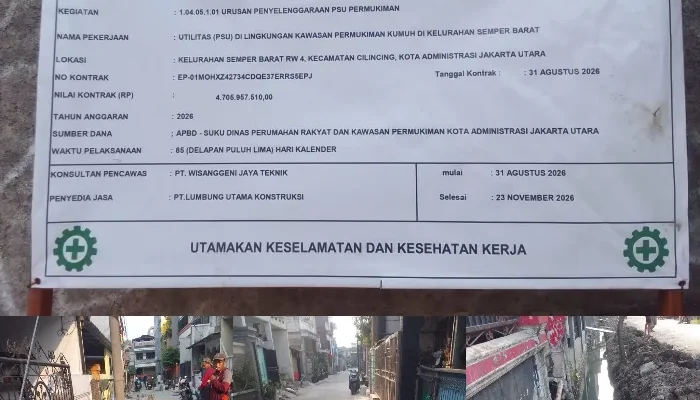 Kasudin PRKP Jakut Diduga Tidak Tahu Malu! Dan Gagal Faham Kontrak Kerja! 