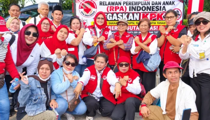 Satu Hari, Satu Suara, Satu Tekad! RPA Indonesia Bersatu Depan KPK — Tegas Tuntut Tersangka & Hukuman Mati Bagai Pengkorup Tanah Rakyat
