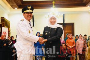 Gubernur Khofifah Melantik Pungkasiadi Jadi Bupati Mojokerto