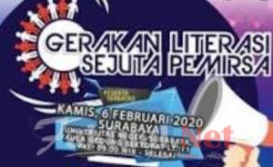 6 Tokoh Nasional Ini Bakal Tampil di Gerakan Literasi Sejuta Pemirsa di Unesa, Siapa Saja?