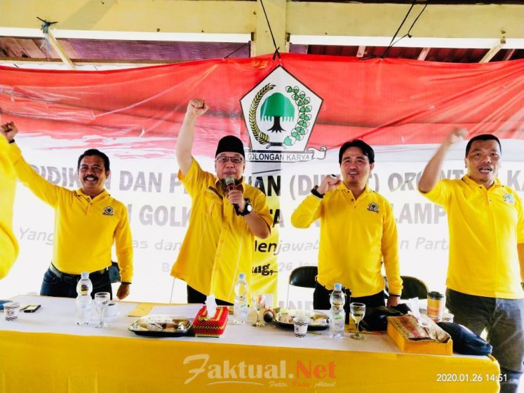 Tony Eka Candra Gelorakan Semangat dan Motivasi Kader Golkar
