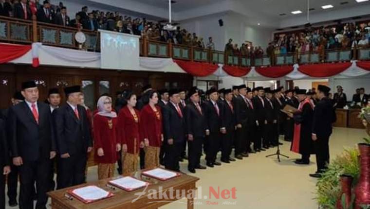 45 Anggota DPRD Kota Surakarta Yang dilantik Hari Ini, 30 kursi dikuasai PDI Perjuangan